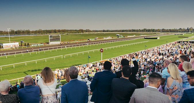 Location Filming at Kempton Park