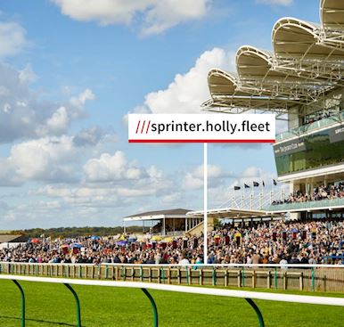 What3Words at Newmarket Racecourses
