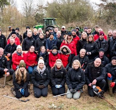 YELLOW BRICK ROAD COMMUNITY ORCHARD RECEIVES SOME LOVE ON VALENTINE’S DAY 
